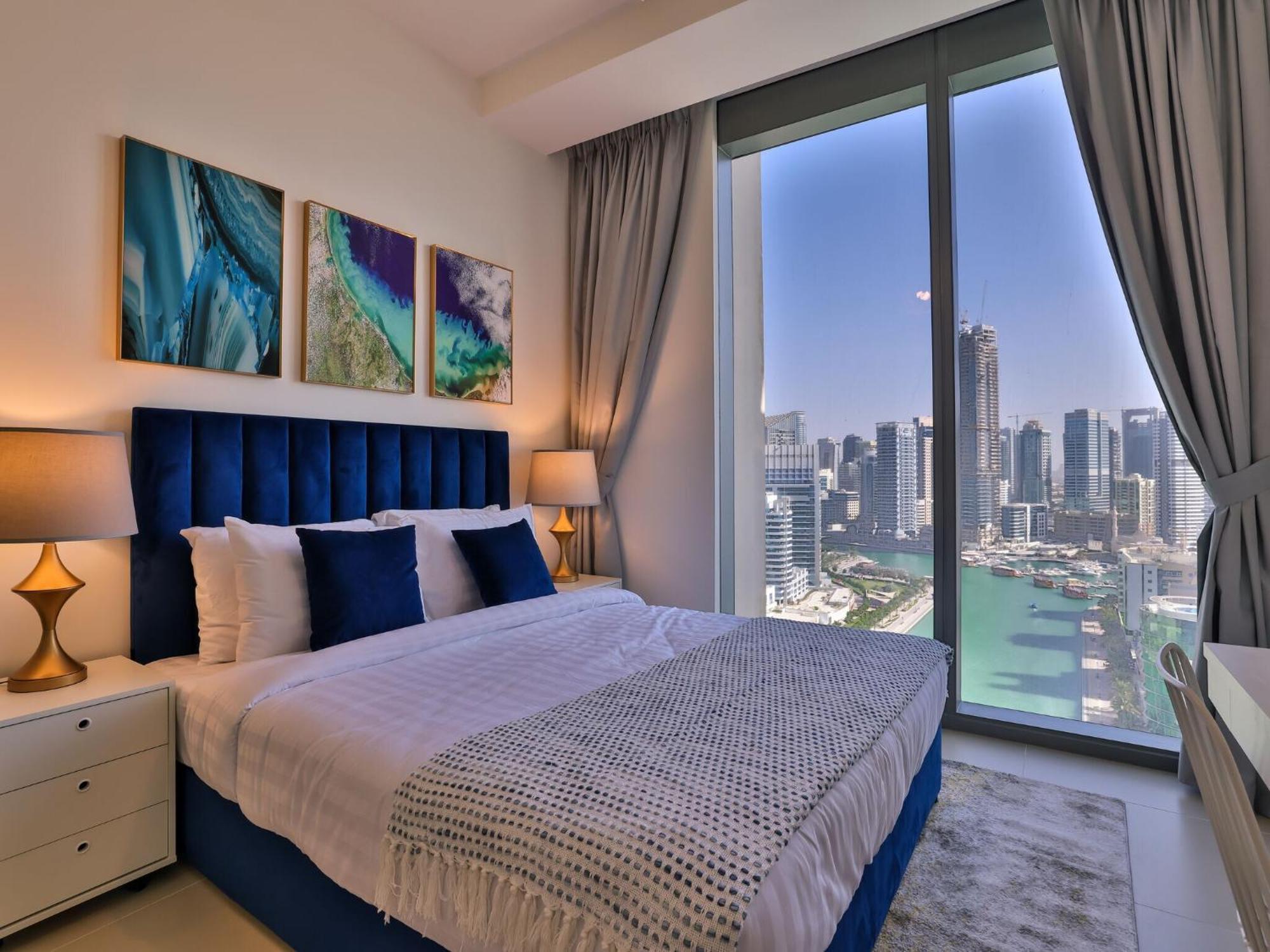 Luxurious Apartments Dubai Marina Views Pool Gym By Sojo Stay Exterior foto